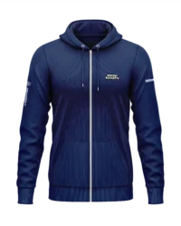 Rocket Baguette – Hoodie zippé Black & White Major Paris 2026 – Image 8