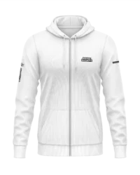 Rocket Baguette – Hoodie zippé Black & White Major Paris 2026 – Image 5