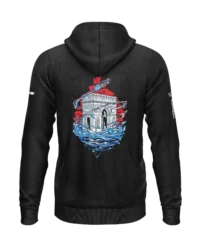 Rocket Baguette – Hoodie zippé Color Major Paris 2026 – Image 3