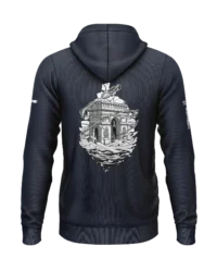 Rocket Baguette – Hoodie zippé Black & White Major Paris 2026 – Image 12