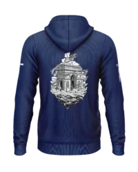 Rocket Baguette – Hoodie zippé Black & White Major Paris 2026 – Image 9