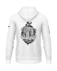 Rocket Baguette – Hoodie zippé Black & White Major Paris 2026 – Image 6