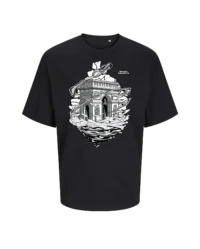 Rocket Baguette – T-Shirt Oversize B&W Major Paris 2026 – Image 5