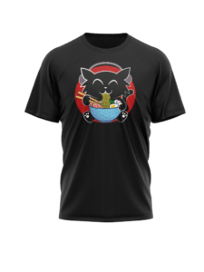 Mean Cat TV - T-shirt Ramen