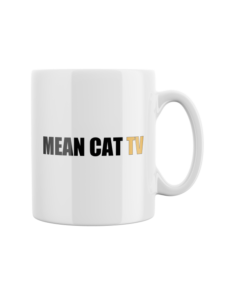 Mean Cat TV - Mug Q du chat – Image 20