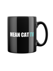 Mean Cat TV - Mug Q du chat – Image 3