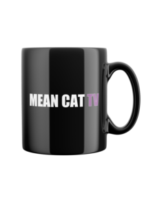 Mean Cat TV - Mug Q du chat – Image 14
