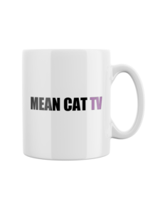 Mean Cat TV - Mug Q du chat – Image 12