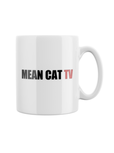 Mean Cat TV - Mug Q du chat – Image 8