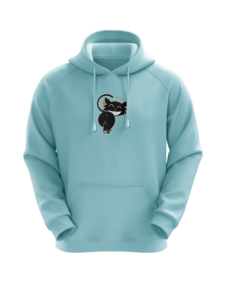Mean Cat TV - Hoodie Q du chat