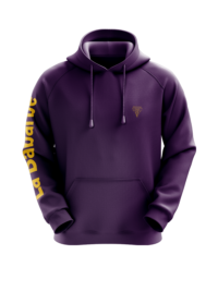 La Babarbe - Hoodie Dieu Barbu brodé