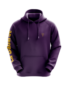 La Babarbe - Hoodie Dieu Barbu brodé