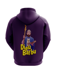 La Babarbe - Hoodie Dieu Barbu brodé – Image 2