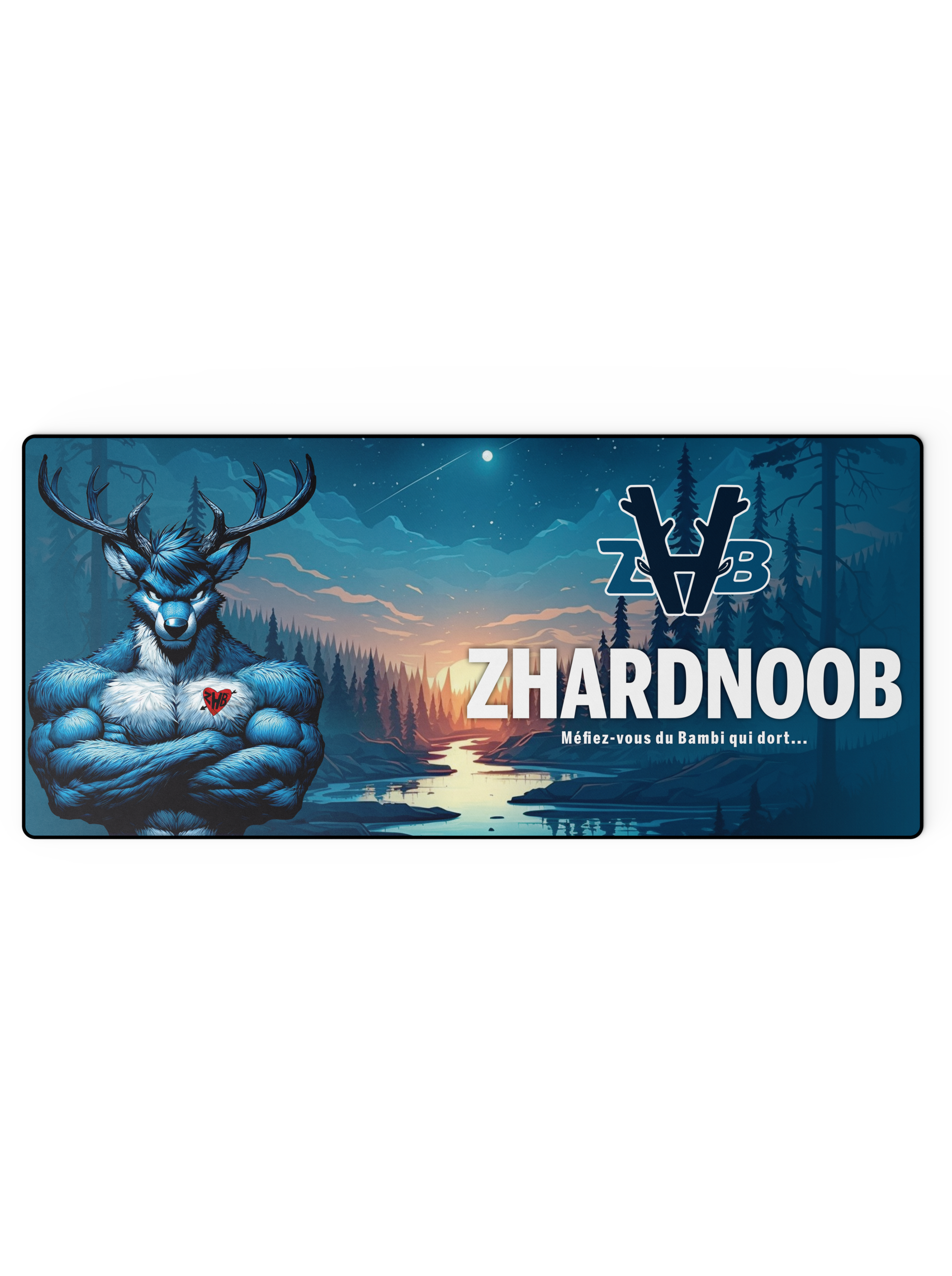 zhar mousepad XL Zhardnoob Esport – Tapis XL – Image 1