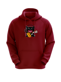 Mean Cat TV - Hoodie Maneki Minou – Image 2