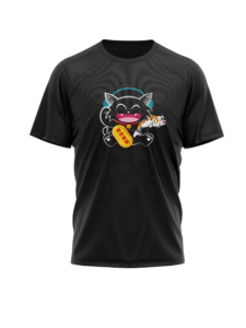 Mean Cat TV – T-shirt Maneki Minou 2