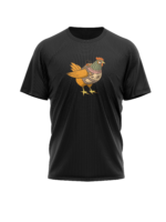 Croissant Strike – T-shirt Poulet – Image 3