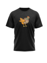 Croissant Strike – T-shirt Poulet – Image 3