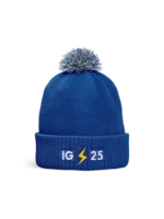 Le French Restream -  Bonnet pompom Interglitches 2025 – Image 3