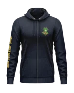 Mean Cat TV – Hoodie zippé Chat’nron – Image 2