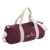 BURGUNDY/OFF WHITE