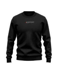 4eSport – Sweat Brodé Black – Image 2