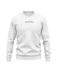 4eSport – Sweat Brodé White – Image 2