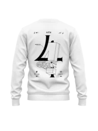 4eSport – Sweat Brodé White – Image 3