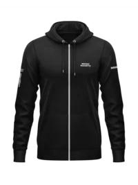 Rocket Baguette – Hoodie zippé Black & White Major Paris 2026